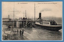 44 - PAIMBOEUF -- Départ Du Bateau Pour St Nazaire - Paimboeuf
