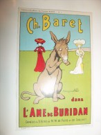 2xlh - CPA - CH. BARET Dans L´ANE E BURIDAN !- [illustrateurs] Rabier.B - Rabier, B.