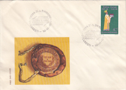 11529- PETRU RARES, KING OF MOLDAVIA, COVER FDC, 1977, ROMANIA - FDC