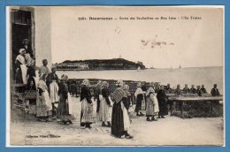 29 - DOUARNENEZ --  Sortie Des Sardiniers Au Men Léon - L'Ile Tristan - Douarnenez