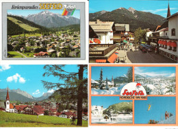 Österreich - 4 AK - Seefeld In Tirol - Ortsansichten Nordische WM 1985 - Seefeld