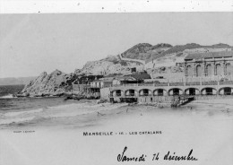 MARSEILLE LES  CATALANS  CARTE PRECURSEUR - Quartiers Sud, Mazargues, Bonneveine, Pointe Rouge, Calanques