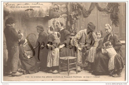 Delcampe - 1903, 1533. (4) Chez Nos Marins Bretons -  Intèrieur D'un Péxheur De Sardinier De Penmarch.Gulvinec Un Jour De Chomage. - Penmarch