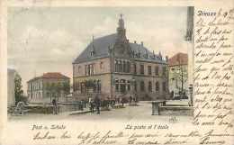 Nov14 1338: Dieuze  -  Poste  -  Ecole - Dieuze