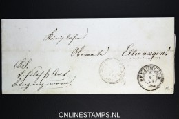 Deutschland: Cover  Pflaumloch -> Ellwangen - Prephilately