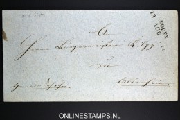 Deutschland: Complete Letter 1854 Soden - Prephilately