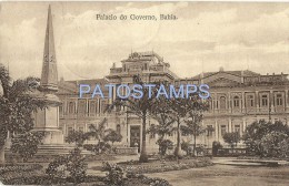 1538 BRAZIL BAHIA SALVADOR PALACE GOVERNMENT POSTAL POSTCARD - Autres