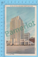US Minnesota MN ( City Hall And Ramsey County Court House St. Paul,  CPSM    Linen Postcard ) Recto/Verso - St Paul
