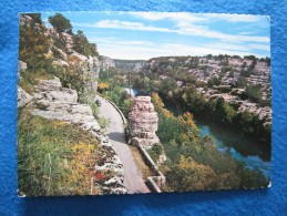 Paysages Du Vivarais (Ardeche 07). Les Gorges De L'Ardeche. Entree Du Defile De Ruoms. Adia A70675 - Ruoms