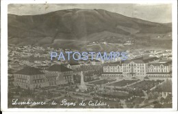 1576 BRAZIL BRASIL POÇOS DE CALDAS MINAS GERAIS VIEW PANORAMIC YEAR 1948 POSTAL POSTCARD - Autres