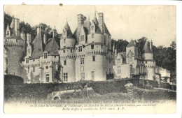 Cp, 37, Rigny-Ussé, Le Château, Voyagée 1919 - Other & Unclassified