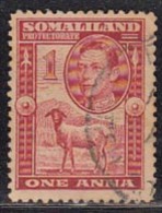 Used Somaliland Protectorate 1938, One Anna King George VI, Sheep, Farm Animal (sample Image) - Somalilandia (Protectorado ...-1959)