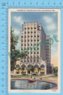 US Indiana IN ( Chamber Of Commerce Building, Indianapolis, CPSM Linen Postcard ) Recto/Verso - Indianapolis