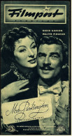 "Filmpost"  "Mrs. Parkington"  -   Mit Greer Garson , Walter Pidgeon  -  Filmprogramm Nr. 176 Von Ca. 1948 - Altri & Non Classificati