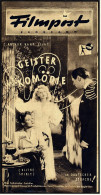 "Filmpost"  "Geister Komödie" -  Mit Rex Harrison , Margaret Rutherford  -  Filmprogramm Nr. 165 Von Ca. 1948 - Altri & Non Classificati