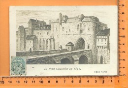 PARIS: " Vieux Paris " , Le Petit Chastelet En 1520 - Lots, Séries, Collections