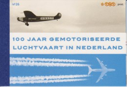 The Netherlands Prestige Book 26 - 100 Years Dutch Aviation  * * 2009 - Airplanes - Briefe U. Dokumente