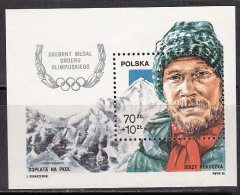 Jerzy Kukuczka, Poland Climber,  Polish Alpine And High-altitude Climber, Olympics Sybol, Mounteenering, MNH 1988 - Escalada