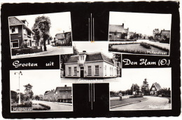 Den Ham (O.) - Grotestraat, Gemeentehuis, 3x Molenstraat  -   Overijssel / Nederland - Altri & Non Classificati