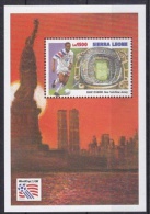 Sierra Leone 1994 World Cup USA Football M/s (Giant Stadium New York) M/s ** Mnh (19230) - 1994 – USA