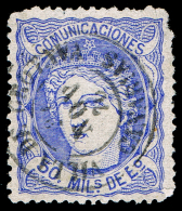 CANARIAS - EDI O 107 - FECH. \"VILLA DE OROTAVA\ - Used Stamps