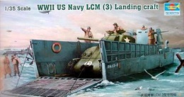 - TRUMPETER - Maquette WWII - US Navy LCM (3) Landing Craft- 1/35°- Réf 347 - Tanques