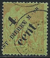 SPM - YVERT N°41 OBLITERE - COTE = 17 EUROS - Usati