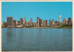 11820- NEW YORK CITY- EAST RIVER SKYLINE, UN  BUILDING, CITICORP BUILDING - Andere Monumente & Gebäude