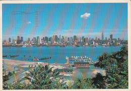 11826- NEW YORK CITY- SKYLINE, RIVER, SHIPS - Panoramic Views