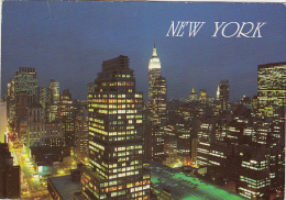 11829- NEW YORK CITY- PANORAMA BY NIGHT - Panoramic Views
