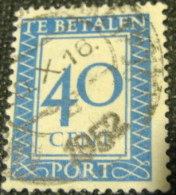 Netherlands 1947 Postage Due 40c - Used - Impuestos