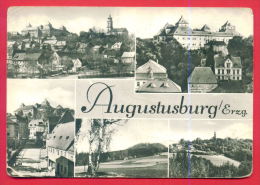 161227 / Augustusburg  ( Erzgebirge ) - PAR AVION TO BULGARIA 1976 Germany Allemagne Deutschland Germania - Augustusburg