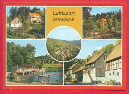 161232 / Altenbrak Harz Luftkurort - POOL , CAR , Multiviews Rolandseck Teilansicht Ubersicht Berg  - Germany Allemagne - Altenbrak