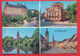 161250 /  Altenburg - SCHLOSS , LANDESTHEATER , KLEINER TEICH , MARKT - Germany Allemagne Deutschland Germania - Altenburg