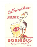 Buvard Bornibus Tellement Bonne La Moutarde BORNIBUS L´avez-vous Essayée? - Moutardes