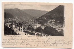 Cpa Pionnière - Urach - 1902 - (9x14 Cm) - Bad Urach