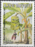 Mayotte 2003 Yvert 141 Neuf ** Cote (2015) 2.40 Euro Bananier Et Bananes - Ungebraucht