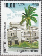 Mayotte 2000 Yvert 91 Neuf ** Cote (2015) 6.00 Euro Le Nouvel Hôpital - Unused Stamps