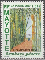 Mayotte 2007 Yvert 197 Neuf ** Cote (2017) 4.00 Euro Bambous Géants - Ongebruikt