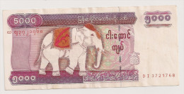 MYAMMAR BILLET 5000 Kyats NEUF - Autres - Asie