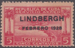 1928.12 CUBA. 1928. Ed.233. MNH. VUELO LINDBERGHT A AMERICA. - Nuevos