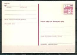 Berlin: Postkarte Mit Antwortkarte  P 125  I  **  (A013) - Briefe U. Dokumente