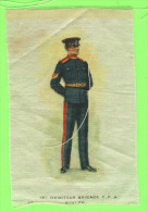CIGARETTE, SILK CARDS, 1st HOWITZER BRIGADE C.F.A. GUELPH, ONTARIO No 37 - FLAG TOBACCO EPHEMERA - - Other