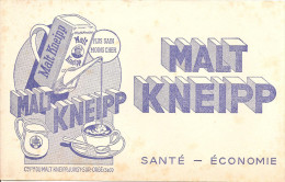 Buvard Malt KNEIPP  Plus Sain, Moins Cher Santé Economie - Café & Té