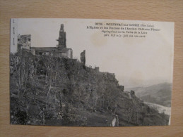 Solignac Sur Loire - L'Eglise Et Les Ruines De L'ancien Chateau Feodal - Solignac Sur Loire