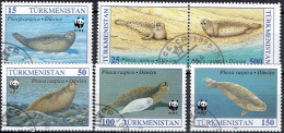 TURKMENISTAN # STAMPS FROM YEAR 1993   MICHEL 30-35 - Turkmenistan