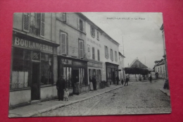 Cp Marly La Ville La Place  Boulangerie - Marly La Ville