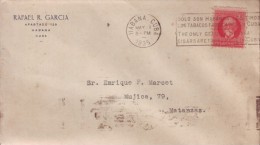 1917-H-145 CUBA. REPUBLICA. 1917. PATRIOTAS. 2c. SOBRE MARCA. SOLO SON HABANOS LEGITIMOS LOS TABACOS… TOBACCO.  1 - Brieven En Documenten