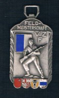 FELD-MEINSTERSCHAFT. SOLDADO CON BANDERA SOBRE FONDO PLATEADO - Other - Europe