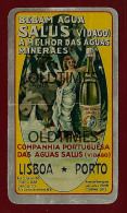 PORTUGAL - VIDAGO - COMPANHIA PORTUGUESA DAS AGUAS SALUS - ALUMINIO - CALENDÁRIO - 1930 ALUMINIUM CALENDAR - Petit Format : 1921-40